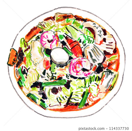 Seafood fried noodles Seafood fried noodles 114337730