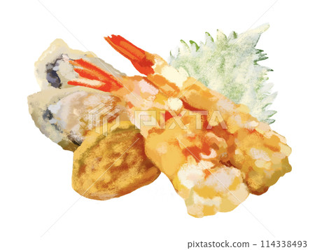 Tempura (without plate) 114338493
