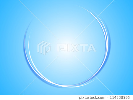 Light blue circular wave background Light blue circular wave background 114338595