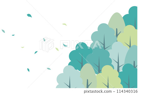Beautiful green natural background illustration Beautiful green natural background illustration 114340316