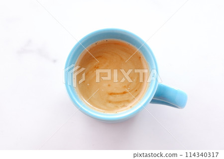 Cafe latte, coffee with plenty of milk Cafe latte, coffee with plenty of milk 114340317