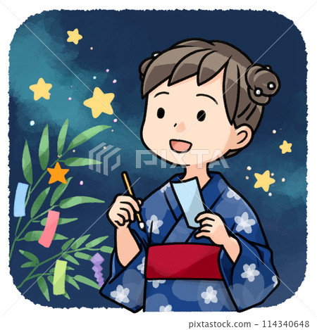 七夕少女(夜空) 七夕少女(夜空) 114340648