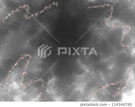 Smokey black and white background with colorful star bursts in corners wallpaper Smokey black and white background with colorful star bursts in corners wallpaper 114340780