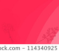 Bright Pink shades background with flowers text space wallpaper  114340925