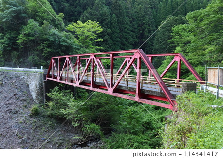 工道（國道）418 號線和 Yutani 大橋（岐阜縣八津町） 114341417