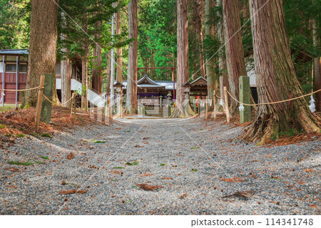 Mitake Shrine and approach [Shiojiri City] 114341748