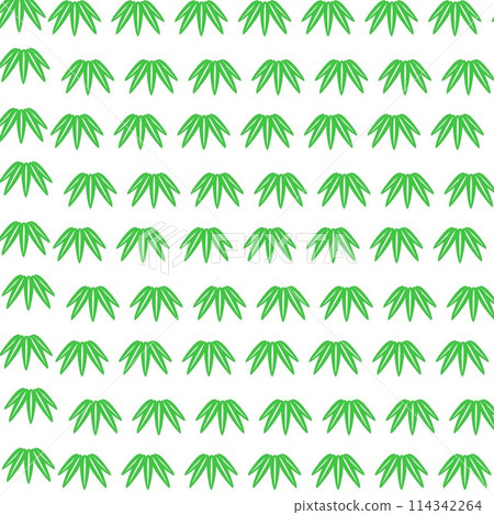Bamboo leaf wallpaper illustration Bamboo leaf wallpaper illustration 114342264