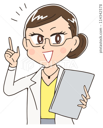 Doctor Beauty Researcher Woman 114342578
