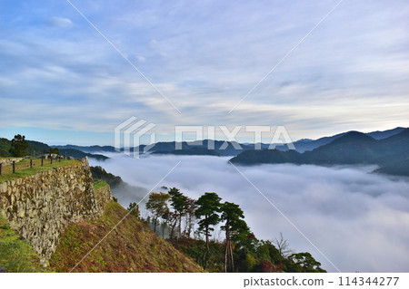 島根津和野 津和野城遺址 雲海 島根津和野 津和野城遺址 雲海 114344277