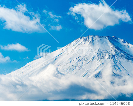 冬季從富士山中湖山邊天文台眺望 114346068