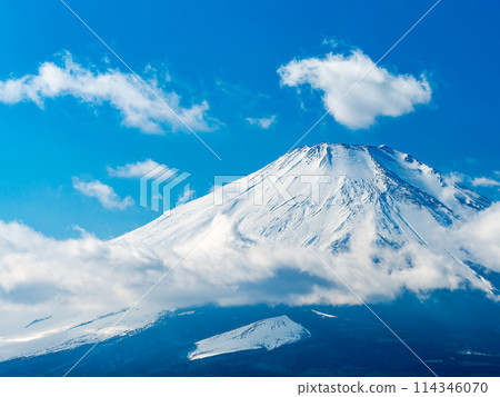 冬季從富士山中湖山邊天文台眺望 114346070