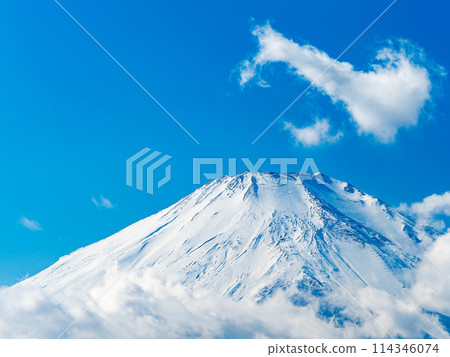 冬季從富士山中湖山邊天文台眺望 114346074