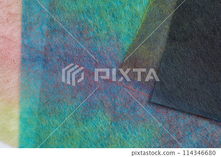 Green washi paper 114346680