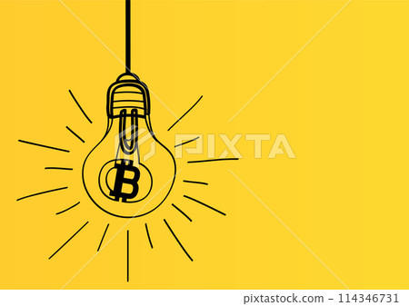 turn lights for crypto bitcoin 114346731