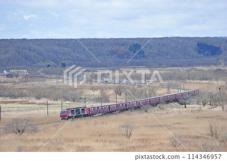 根室本線尺別乙別 JR Freight DF200-53（鷲別） 114346957