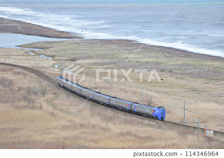 Nemuro Line, Otobetsu-Shakubetsu, JR Hokkaido, Kiha 283 Series, Super Ozora 114346964