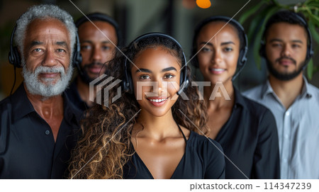 Customer Support Team Ready to Assist 114347239