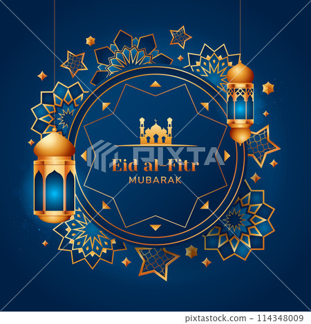 Eid Al-Fitr Mubarak frame Eid Al-Fitr Mubarak frame 114348009