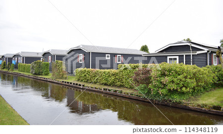 GIETHOORN, NETHERLANDS, April, 27, 2024, Beautiful village  114348119