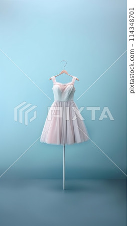 Pink tulle ballet dress background with copy space Pink tulle ballet dress background with copy space 114348701