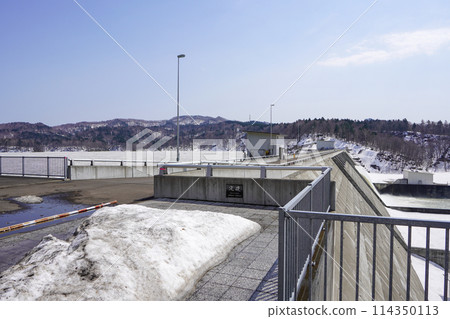 春天的當別水庫正面・2024年 114350113