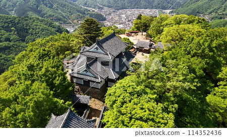 天空中的山城【備中松山城】無人機航拍_BTM_No32 114352436