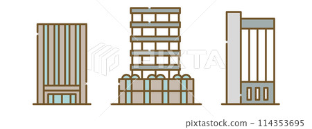 高層建築、高樓公寓、大廈 114353695