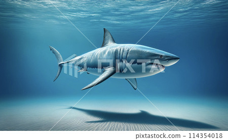 Swimming Shark 1 114354018