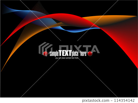 Abstract futuristic background. Color vector 3d illustration Abstract futuristic background. Color vector 3d illustration 114354142