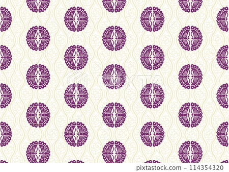 日本圖案圖案 Mukaichomaru Kumo Tatewaku 圖案平安和服圖像 日本圖案圖案 Mukaichomaru Kumo Tatewaku 圖案平安和服圖像 114354320