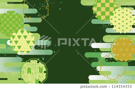 Japanese style Japanese pattern material pattern set Japanese style Japanese pattern material pattern set 114354353
