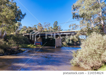 Warrandyte River Reserve in Melbourne Australia 114354624