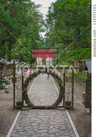 Sendai Osaki Hachiman Shrine's approach to the shrine Sendai Osaki Hachiman Shrine's approach to the shrine 114355101
