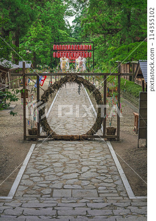 Sendai Osaki Hachiman Shrine's approach to the shrine 114355102