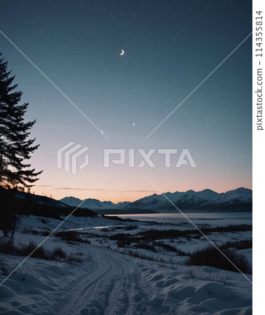 White nights and polar nights 114355814