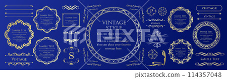 簡單的線條畫框 114357048