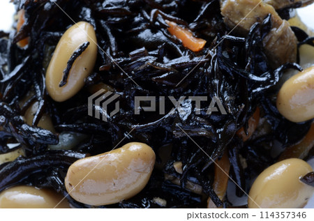 Boiled hijiki Boiled hijiki 114357346
