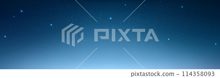 Night sky wallpaper. Magic starry space with light effect. Deep universe with shining stars. Milky way background. Beautiful aurora for poster or banner. Vector illustration Night sky wallpaper. Magic starry space with light effect. Deep universe with shining stars. Milky way background. Beautiful aurora for poster or banner. Vector illustration 114358093