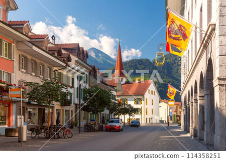 Old City of Unterseen, Interlaken, Switzerland Old City of Unterseen, Interlaken, Switzerland 114358251