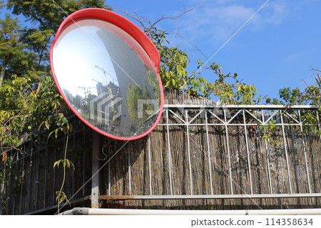 A fence in a city park on the shores of the Mediterranean Sea in northern Israel. A fence in a city park on the shores of the Mediterranean Sea in northern Israel. 114358634