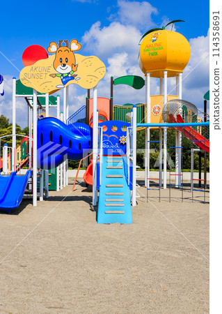 Banshooka Park Athletic playset at Chibikko Square Banshooka Park Athletic playset at Chibikko Square 114358691