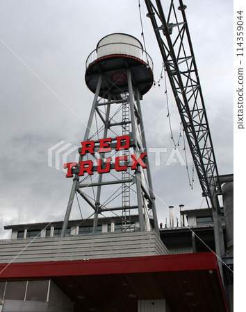 Red truck brewery in Vancouver, Canada Red truck brewery in Vancouver, Canada 114359044