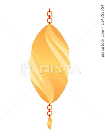 Asian cartoon lanterns, icon. Chinese festival lantern, traditional decoration for asian. Chinatown and Chinatown festival paper lantern element. Vector illustration on white background Asian cartoon lanterns, icon. Chinese festival lantern, traditional decoration for asian. Chinatown and Chinatown festival paper lantern element. Vector illustration on white background 114359554