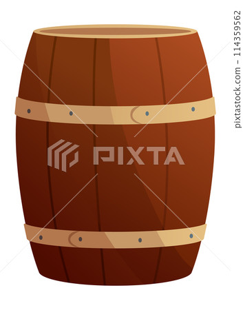 Vector cartoon medieval prison, torture object. Vector element isolated on white Vector cartoon medieval prison, torture object. Vector element isolated on white 114359562