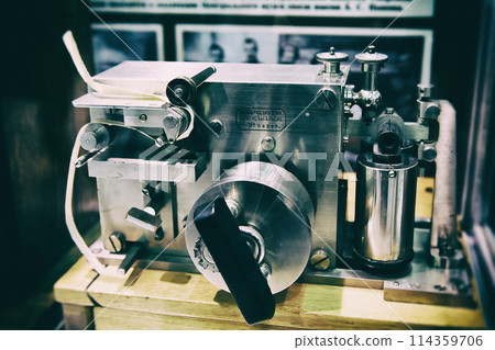 Old Morse telegraph 114359706