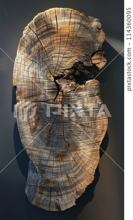 a piece of wood that looks like a brick wall a piece of wood that looks like a brick wall 114360095