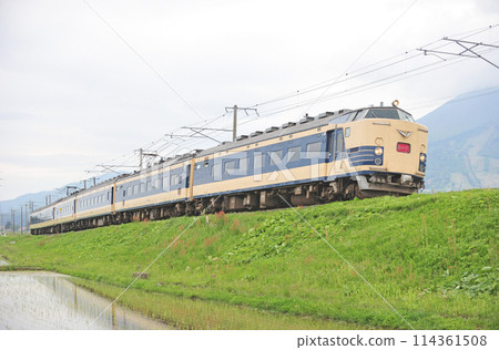 磐越西線 豬苗代川形 JR東日本 583系 N1+N2編組(仙台) 會津 磐越西線 豬苗代川形 JR東日本 583系 N1+N2編組(仙台) 會津 114361508