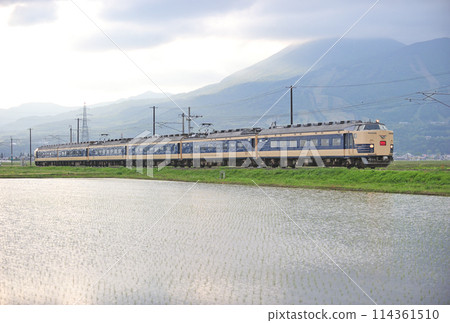 磐越西線 豬苗代川形 JR東日本 583系 N1+N2編組（仙台） 會津 114361510