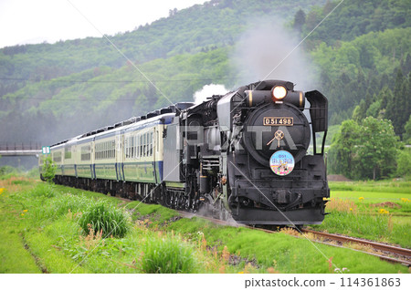 磐越西線 野澤筱尻 JR東日本 D51-498(高崎)+ 12系(新津) D51磐越物語 磐越西線 野澤筱尻 JR東日本 D51-498(高崎)+ 12系(新津) D51磐越物語 114361863