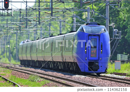 Chitose Line Kitahiroshima-Kaminopporo JR Hokkaido Kiha 283 Series Super Ozora Chitose Line Kitahiroshima-Kaminopporo JR Hokkaido Kiha 283 Series Super Ozora 114362158